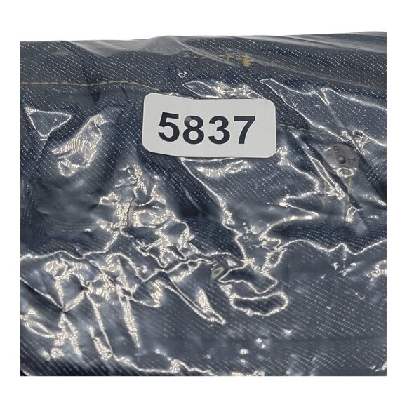 EVISU Jeans Men 38 Blue Paris Denim Vintage Art To Wear Baggy Hip Hop Y2K artsy - Picture 11 of 11